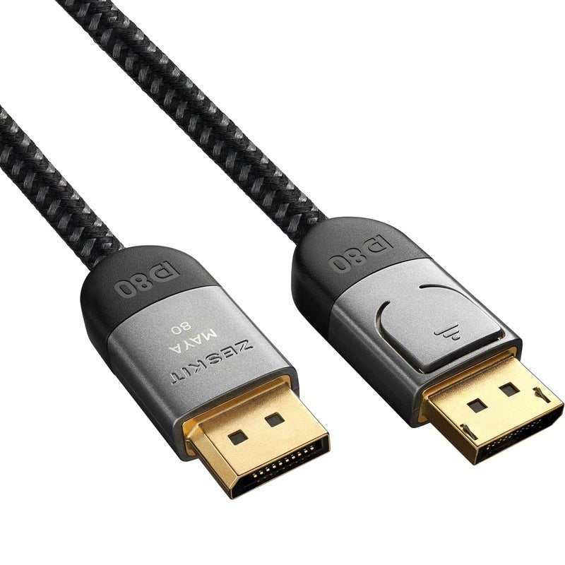 Zeskit Maya 80Gbps DisplayPort 2.1 Cable DP80 (6.5ft 2m) - Image 5